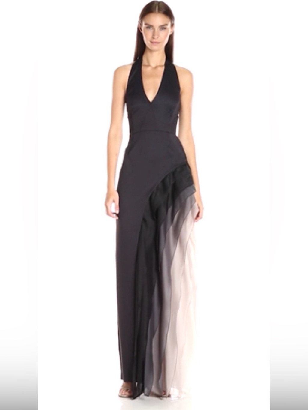 Nwt Halston Heritage Halter Dress